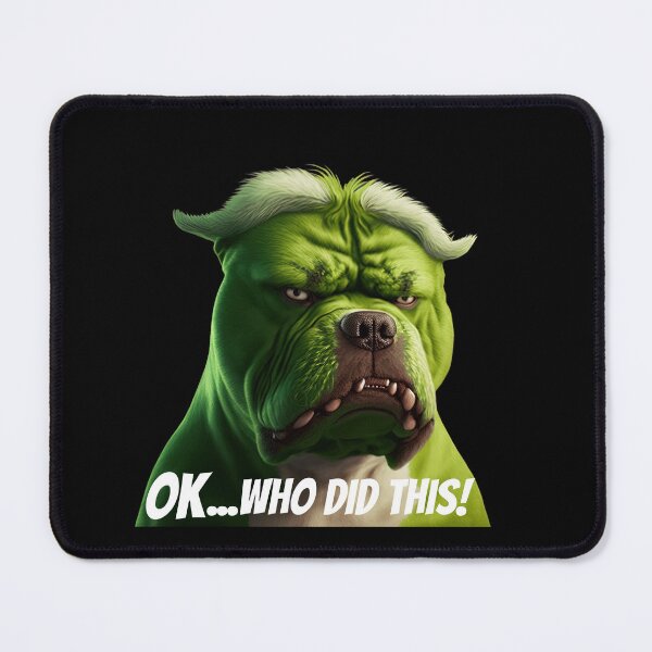 Item preview, Who did this dog meme designed and sold by AnimalArtPhotos.