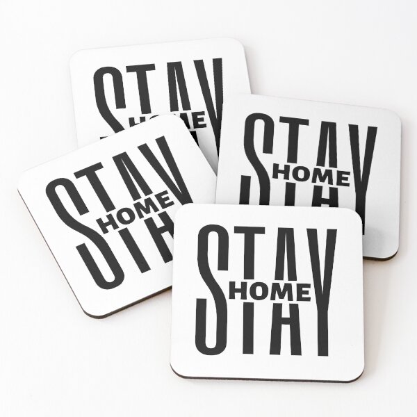 Item preview, Stay Home| Motivational Quote | Inspirational Quote designed and sold by Marigoldkey.