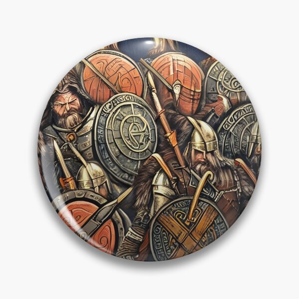 Item preview, Viking Shieldwall Art designed and sold by Mr-Saxon.