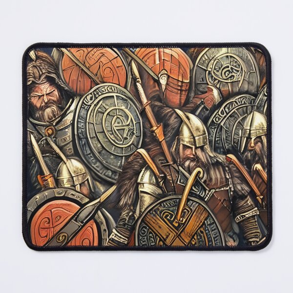 Item preview, Viking Shieldwall Art designed and sold by Mr-Saxon.