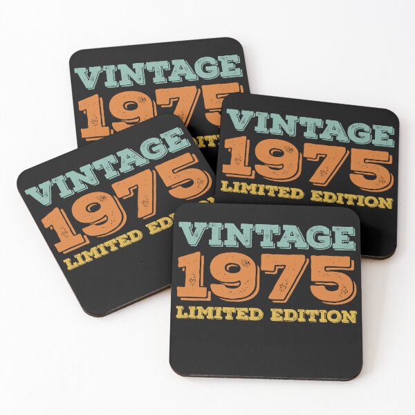 Item preview, VINTAGE 1975 LIMITED EDITION DISTRESSED RETRO BIRTHDAY GIFT IDEA designed and sold by Kipcio.