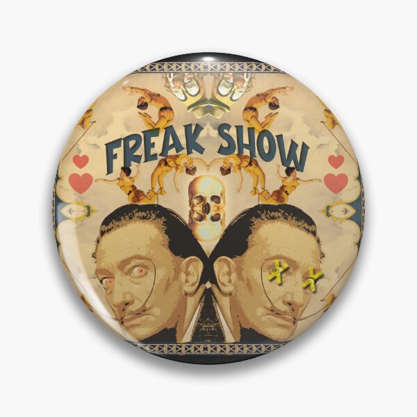 Item preview, Vintage FREAK SHOW POSTER | LSD Circus Design Psychedelic Acid Bath | Dali Circus Design By Tyler Tilley designed and sold by Tyler Tilley.
