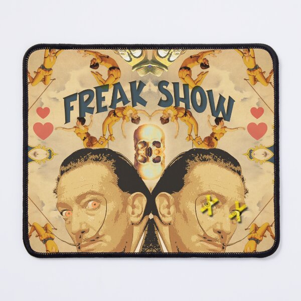 Item preview, Vintage FREAK SHOW POSTER | LSD Circus Design Psychedelic Acid Bath | Dali Circus Design By Tyler Tilley designed and sold by Tyler Tilley.