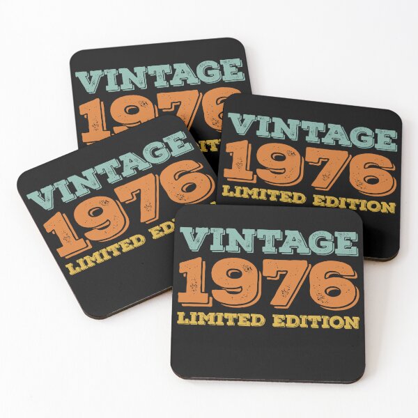 Item preview, VINTAGE 1976 LIMITED EDITION DISTRESSED RETRO BIRTHDAY GIFT IDEA designed and sold by Kipcio.