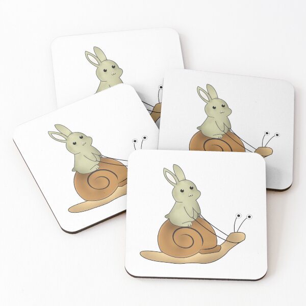 Item preview, Rabbit Riding a Snail designed and sold by franktact.