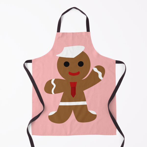 Item preview, Christmas Gingerbread Man Office Boy Cooking Baking Biscuit designed and sold by Moyanana.
