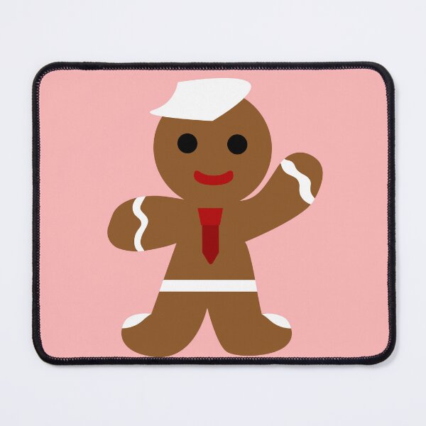 Item preview, Christmas Gingerbread Man Office Boy Cooking Baking Biscuit designed and sold by Moyanana.