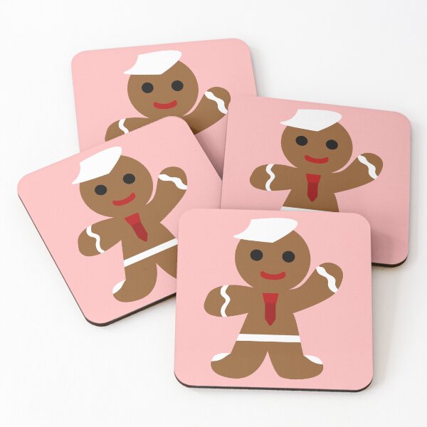 Item preview, Christmas Gingerbread Man Office Boy Cooking Baking Biscuit designed and sold by Moyanana.