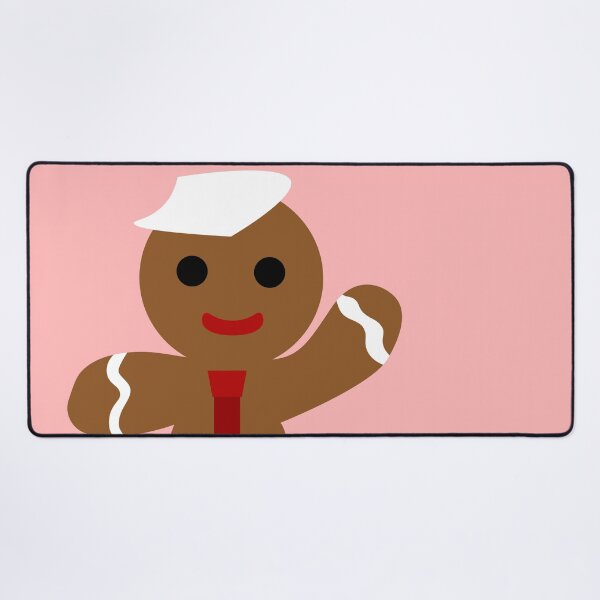 Item preview, Christmas Gingerbread Man Office Boy Cooking Baking Biscuit designed and sold by Moyanana.