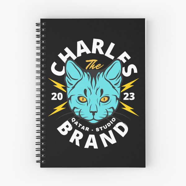 Item preview, CHARLES NAME: CHARLES QATAR STUDIO BLUE CAT DESIGN. designed and sold by AlexRelax.