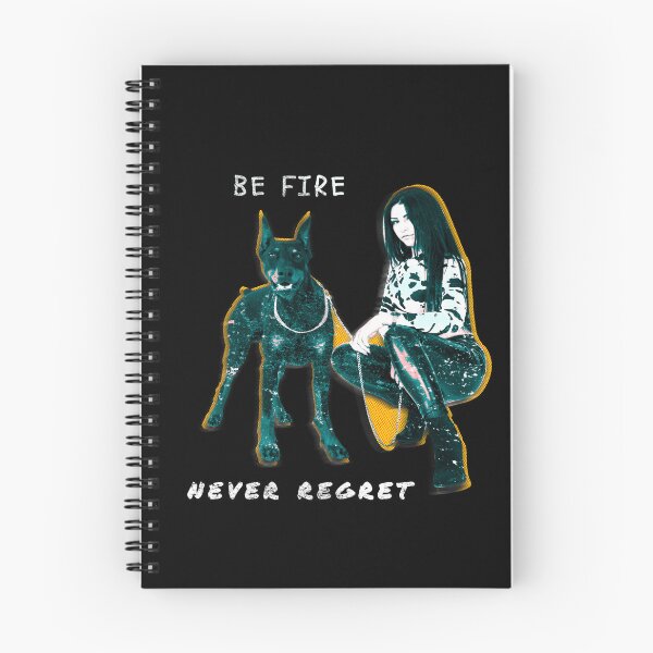 Item preview, Be fire, Be strong, never regret , dog lover design designed and sold by FFelder.