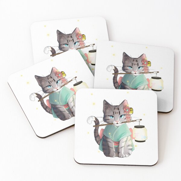 Item preview, The Forest Bakeneko designed and sold by Mamemiyu Shop.