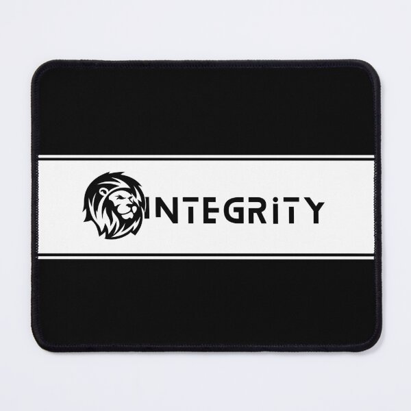 Item preview, Integrity White Black King Lion designed and sold by Yiorgos Designs.