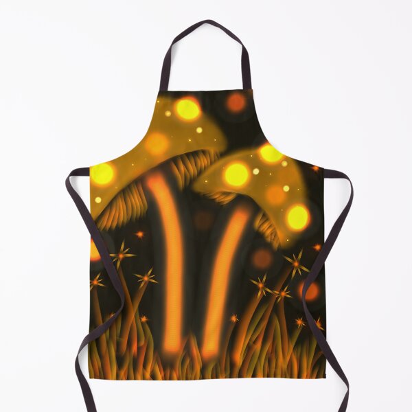Item preview, Golden Mushrooms (MKW-DA.34) designed and sold by Katrina Morgan.
