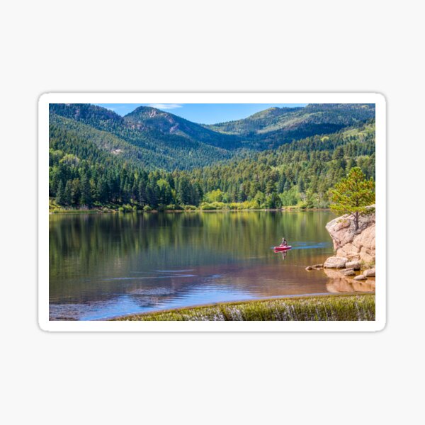 "Lake Isabel Recreation Area Colorado" Sticker for Sale by debramartz