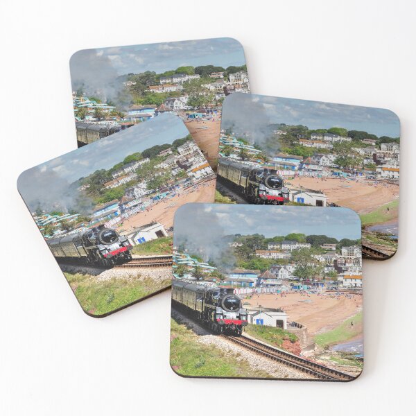 Item preview, Braveheart Steam train passing Goodrington designed and sold by rosiephotos.
