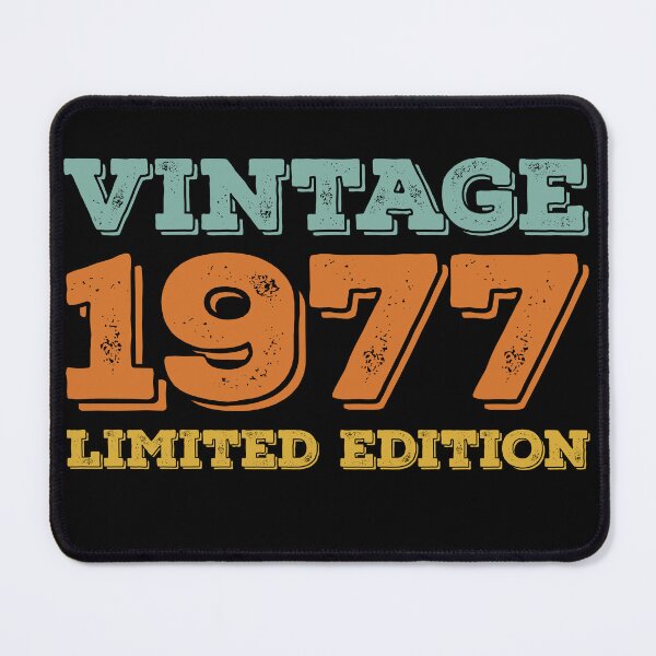 Item preview, VINTAGE 1977 LIMITED EDITION DISTRESSED RETRO BIRTHDAY GIFT IDEA designed and sold by Kipcio.