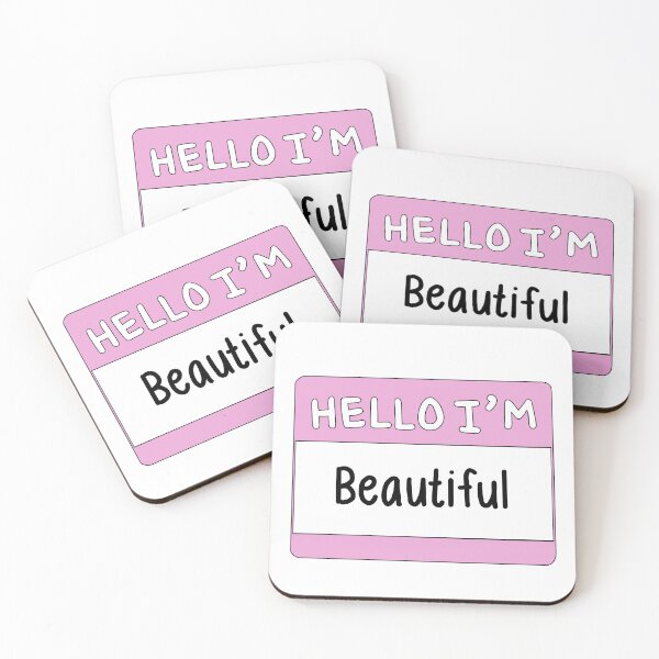 Item preview, Hello I'm Beautiful designed and sold by thecoookiegal.