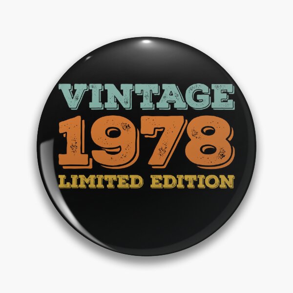 Item preview, VINTAGE 1978 LIMITED EDITION DISTRESSED RETRO BIRTHDAY GIFT IDEA designed and sold by Kipcio.