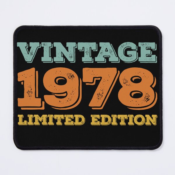 Item preview, VINTAGE 1978 LIMITED EDITION DISTRESSED RETRO BIRTHDAY GIFT IDEA designed and sold by Kipcio.