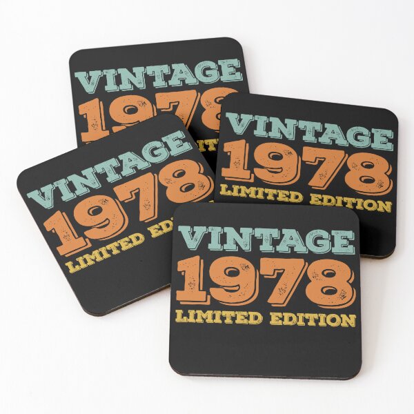 Item preview, VINTAGE 1978 LIMITED EDITION DISTRESSED RETRO BIRTHDAY GIFT IDEA designed and sold by Kipcio.