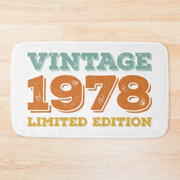 Item preview, VINTAGE 1978 LIMITED EDITION DISTRESSED RETRO BIRTHDAY GIFT IDEA designed and sold by Kipcio.
