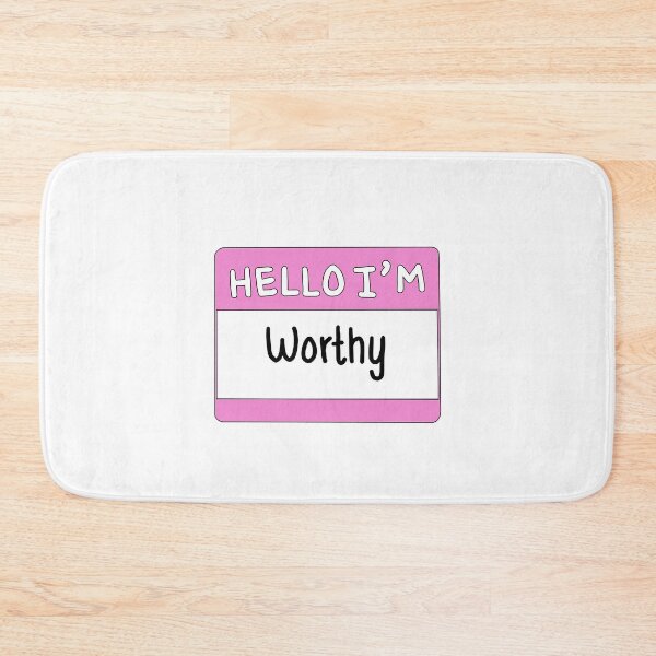 Item preview, Hello I'm Worthy designed and sold by thecoookiegal.