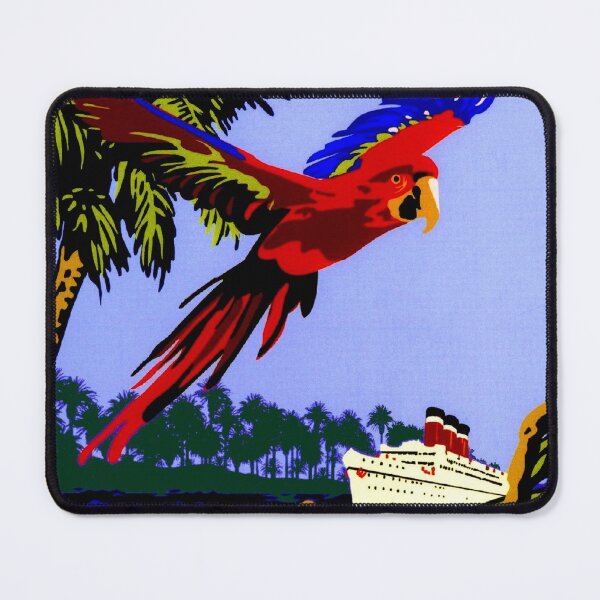Item preview, "AMAZON BRAZIL RIVER" Vintage Cruise Print designed and sold by posterbobs.