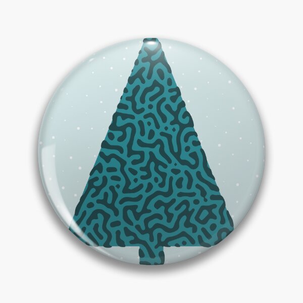 Item preview, Turing Pattern Christmas Tree (Green) designed and sold by John Uttley.