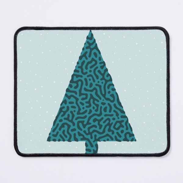 Item preview, Turing Pattern Christmas Tree (Green) designed and sold by John Uttley.