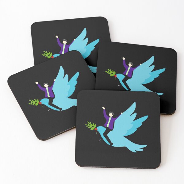 Item preview, Boy riding a Dove designed and sold by Right-Fit27.
