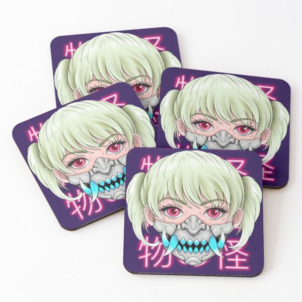 Item preview, Yokai Hannya Girl NEON designed and sold by Ogretooth.