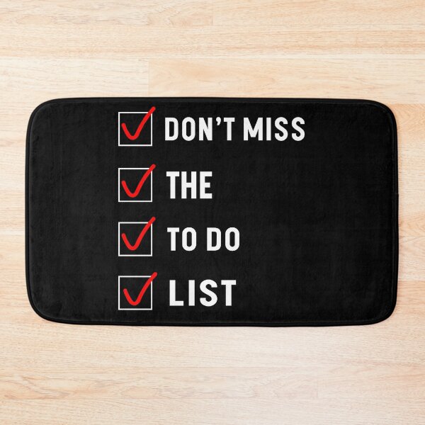 Item preview, Dont Forget The To Do List - Motivational designed and sold by Blonc-ou.
