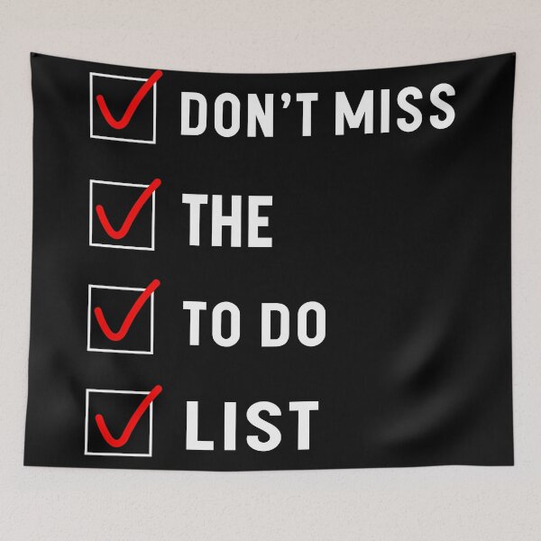 Item preview, Dont Forget The To Do List - Motivational designed and sold by Blonc-ou.