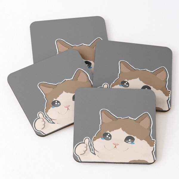 Item preview, crying cat meme designed and sold by lucianavee.
