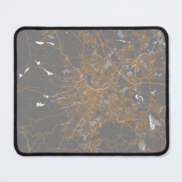 Item preview, Sheffield City Map of South Yorkshire, England - Bauhaus designed and sold by deMAP.