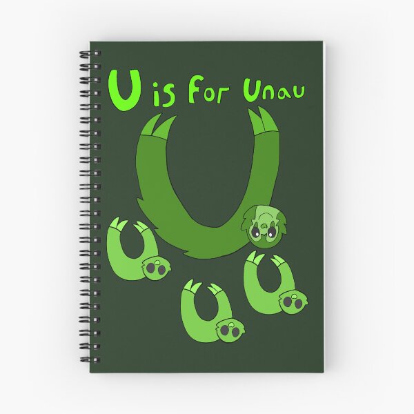 Item preview, U is for Unau designed and sold by Spectrumsketch.