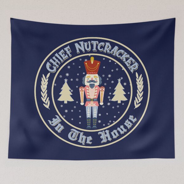 Item preview, Chief Nutcracker in the House designed and sold by Blended Designs ⭐⭐⭐⭐⭐.
