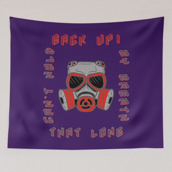 Item preview, BACK UP! CAN'T HOLD MY BREATH THAT LONG BY SAGFABULOUS designed and sold by SagFabulous.