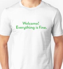 The Good Place Welcome Wall Unisex T-Shirt