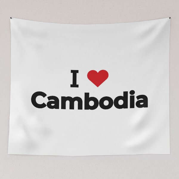 Item preview, I love Cambodia designed and sold by Moyanana.