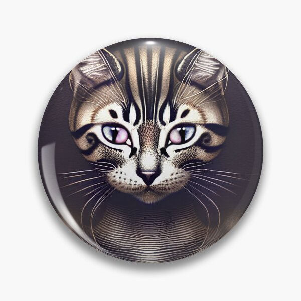 Item preview, Kitty Cat Symmetrical Detailed Artwork, Water Reflection designed and sold by byano.