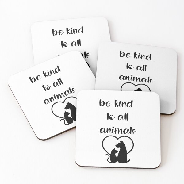 Item preview, be kind to all animals designed and sold by BellourouShop.