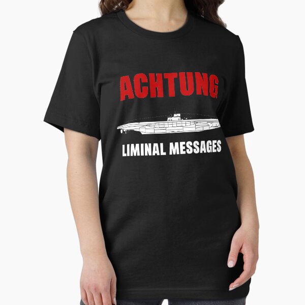 Vista previa del artículo con la obra «Achtung - SUB mensajes liminales - U-Boat», diseñado y vendido por mhvis.