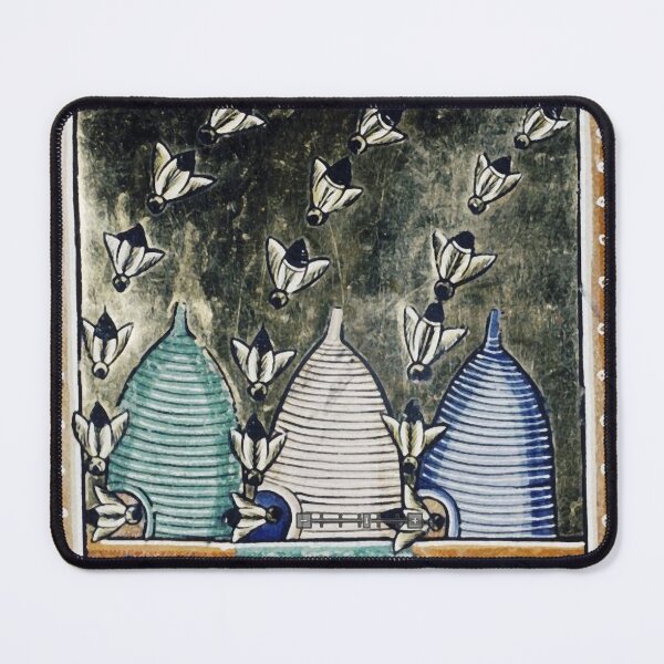 Item preview, HONEY BEES AND BEE HIVES Medieval Miniature designed and sold by BulganLumini.
