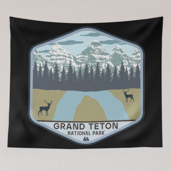 Item preview, Grand Teton National Park designed and sold by Road-tees.