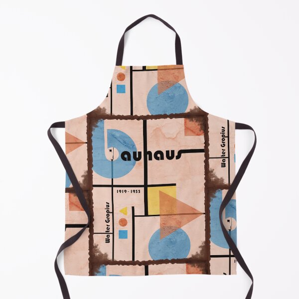 Item preview, Vintage Worn Out Bauhaus Minimalist Artwork Geometric Composition var 2 F original design designed and sold by paragonDesign28.