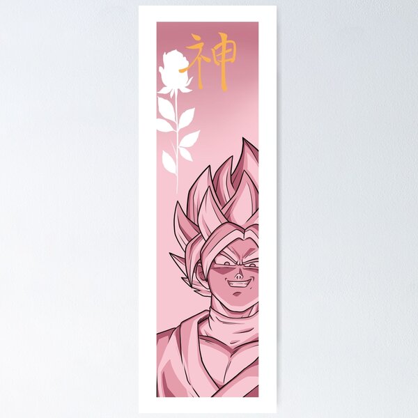 Dragon Ball Poster Goku Black SSJ Rose w/energy weapon 12in x18in Free  Shipping