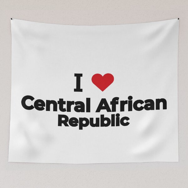 Item preview, I love Central African Republic designed and sold by Moyanana.