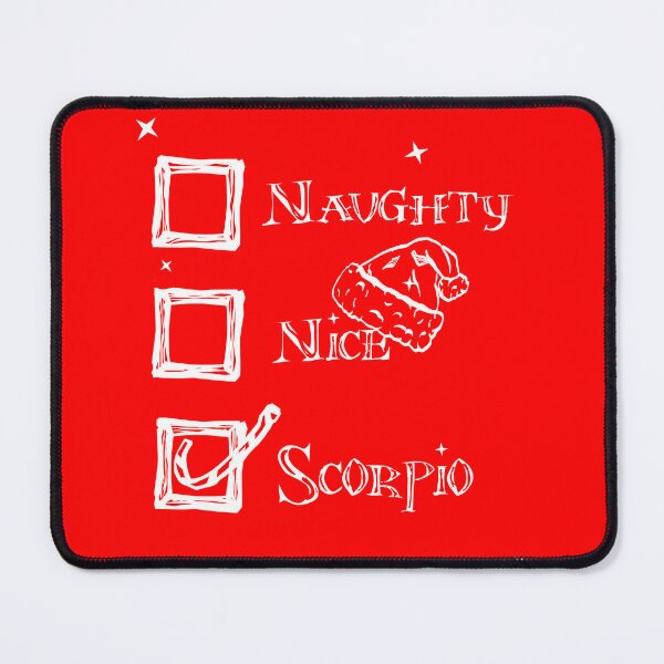 Item preview, Naughty Nice I Tried Scorpio designed and sold by rhombusOnion.